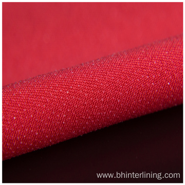 Colorful Double dot coating woven fusible interlining